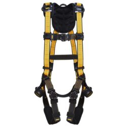 DEWALT DXFP552062-2XL D5000 Arnés estilo chaleco, 5 puntos, anillos en D traseros y en los hombros, pecho QC, piernas QC, talla 2XL