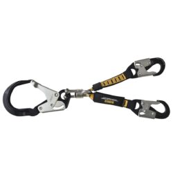 DEWALT DXFP614150 Dispositivo de posicionamiento de trabajo de banda de 2 ft. (0.6 m) con ganchos de aluminio ligeros