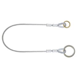 DEWALT DXFP821004 Anclaje de cable, tipo choker, con anillos en O grande y pequeño, 4 ft. (1.2 m)