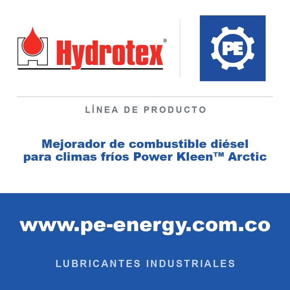 Hydrotex Mejorador de combustible diésel para climas fríos Power Kleen™ Arctic - Hydrotex Mejorador de combustible diésel para climas fríos Power Kleen™ Arctic