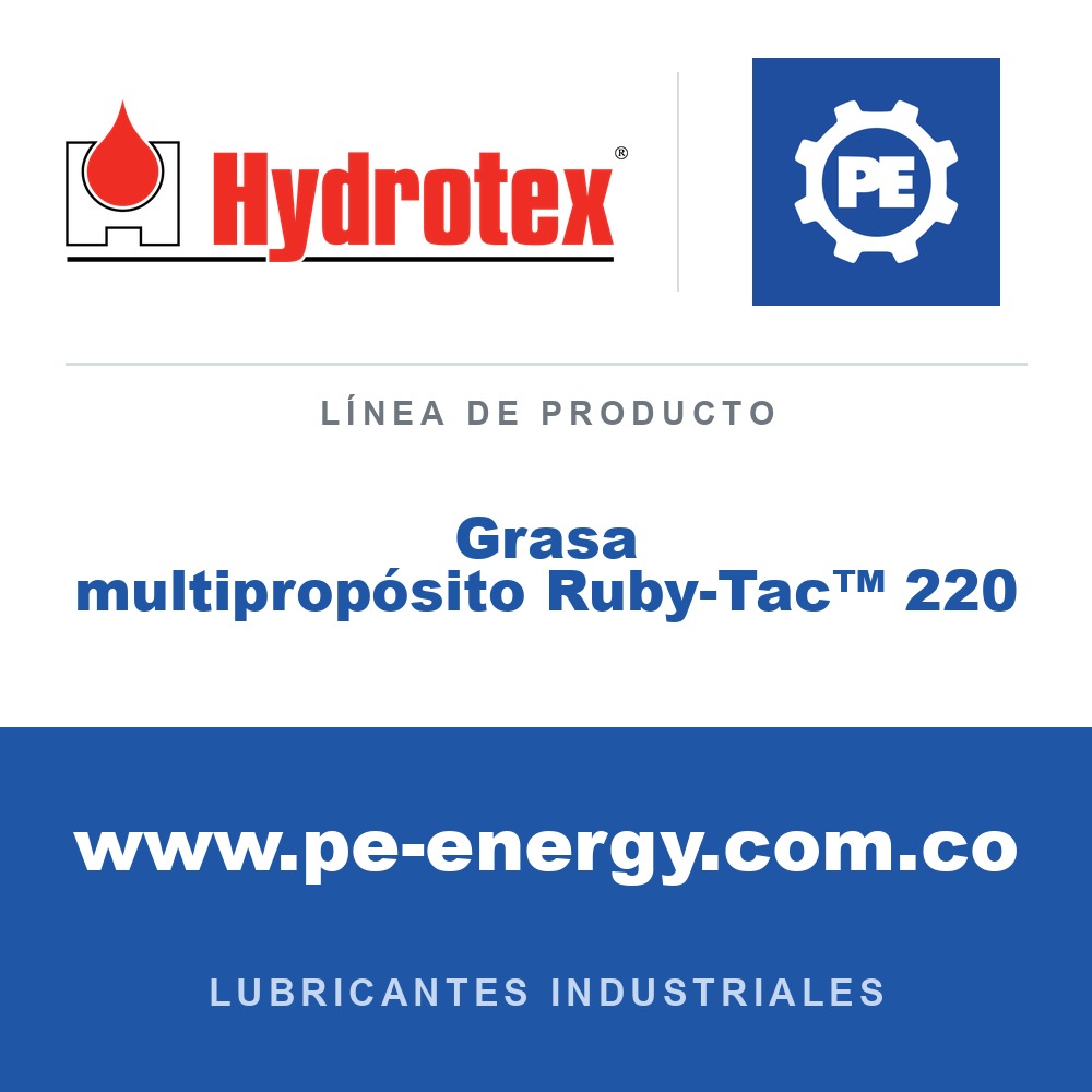 Hydrotex Grasa multipropósito Ruby-Tac™ 220 - Hydrotex Grasa multipropósito Ruby-Tac™ 220