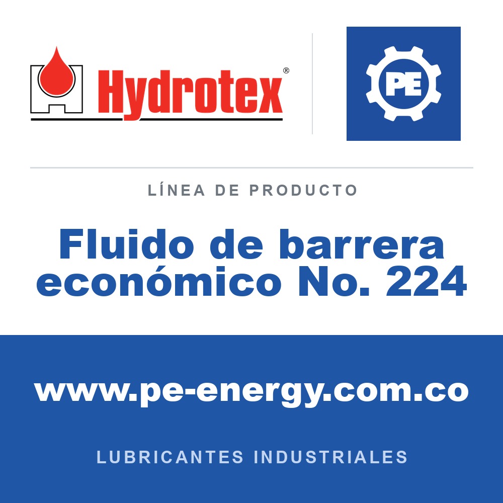 Hydrotex Fluido de barrera económico No. 224 - Hydrotex Fluido de barrera económico No. 224