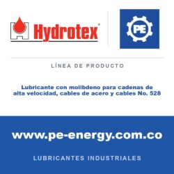 Hydrotex Lubricante con molibdeno para cadenas de alta velocidad, cables de acero y cables No. 528 - Hydrotex Lubricante con molibdeno para cadenas de alta velocidad, cables de ace