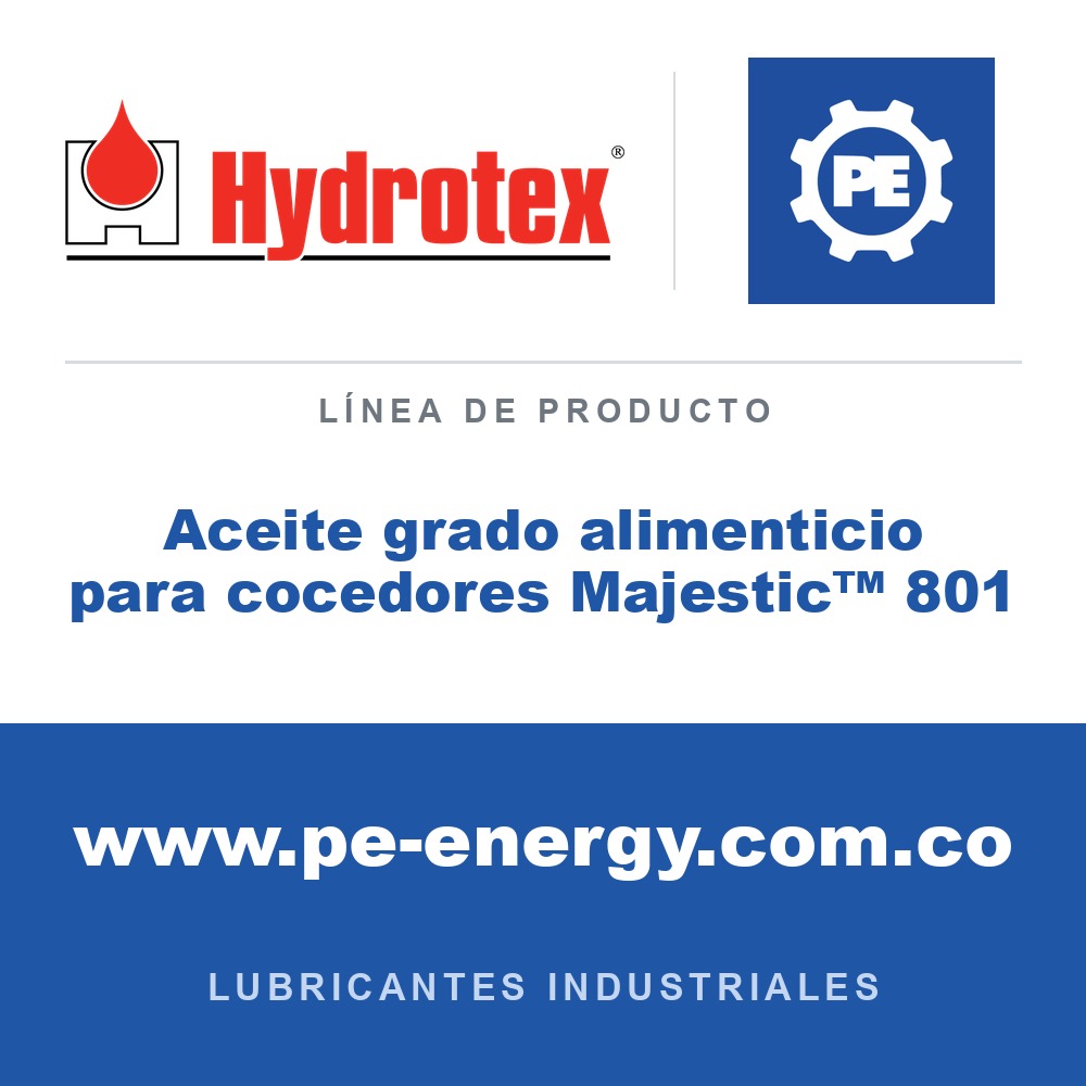 Hydrotex Aceite grado alimenticio para cocedores Majestic™ 801 - Hydrotex Aceite grado alimenticio para cocedores Majestic™ 801