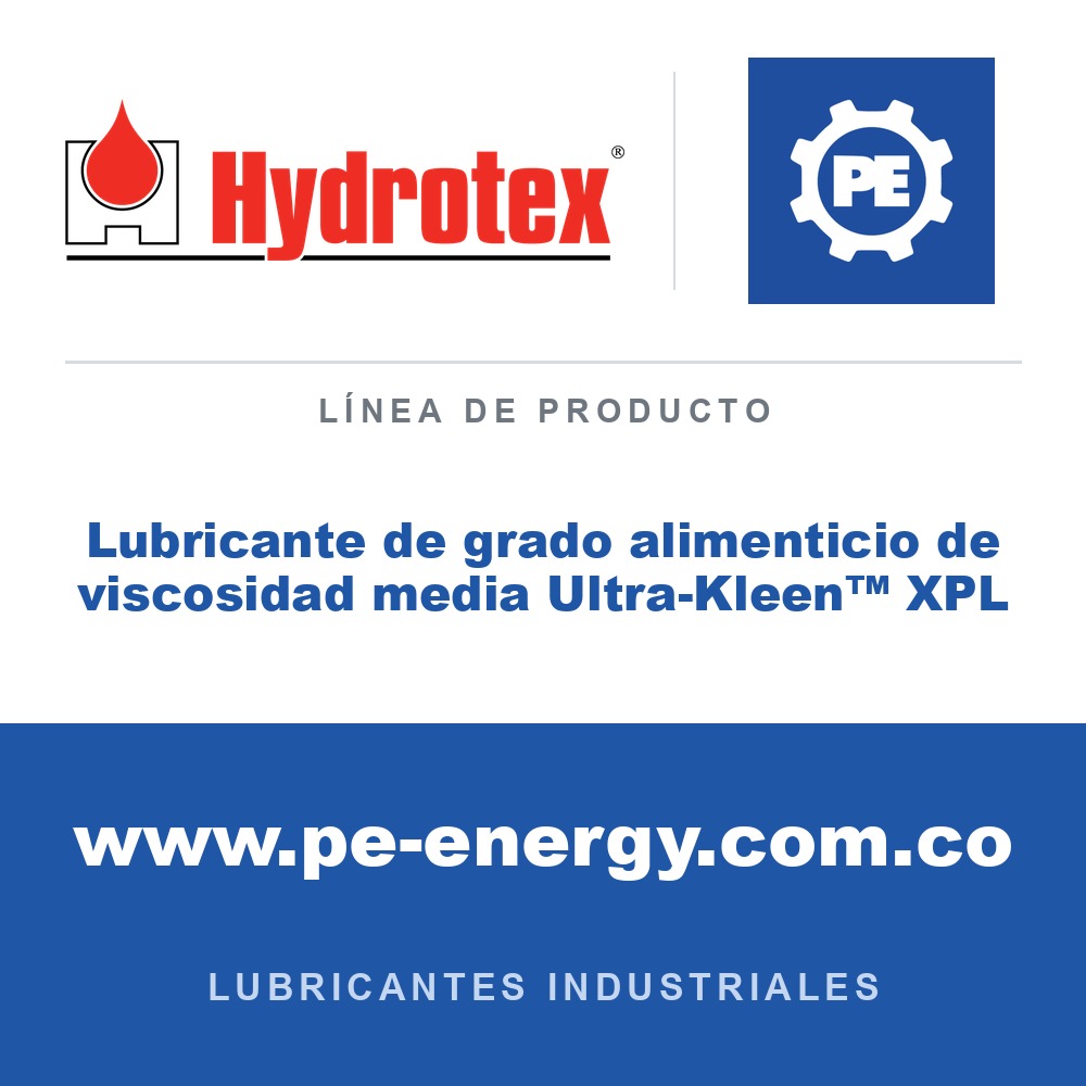 Hydrotex Lubricante de grado alimenticio de viscosidad media Ultra-Kleen™ XPL - Hydrotex Lubricante de grado alimenticio de viscosidad media Ultra-Kleen™ XPL