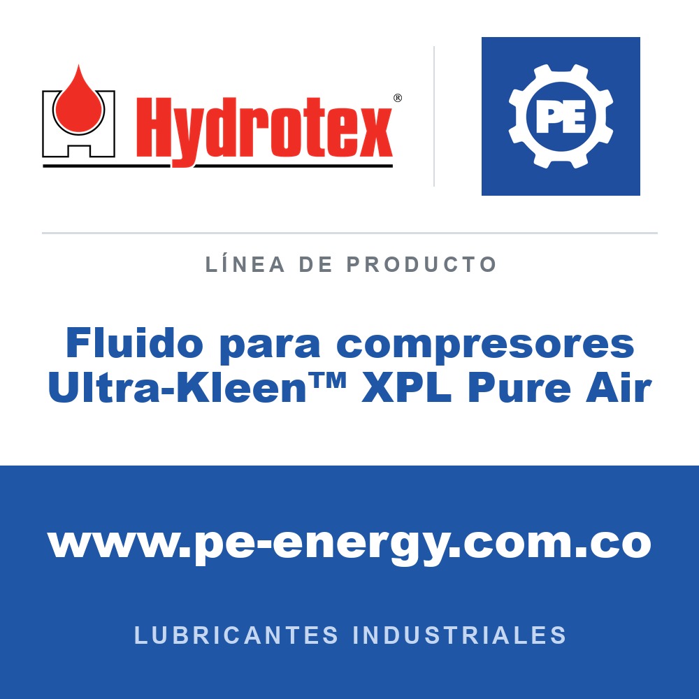 Hydrotex Fluido para compresores Ultra-Kleen™ XPL Pure Air - Hydrotex Fluido para compresores Ultra-Kleen™ XPL Pure Air