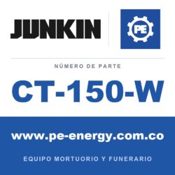 Junkin Safety CT-150-W Mesa de preparación mortuoria con cubierta de 28 pulgadas de ancho