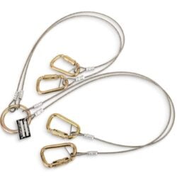 Junkin Safety JSA-300X-SS Eslinga de izaje de cable de acero inoxidable