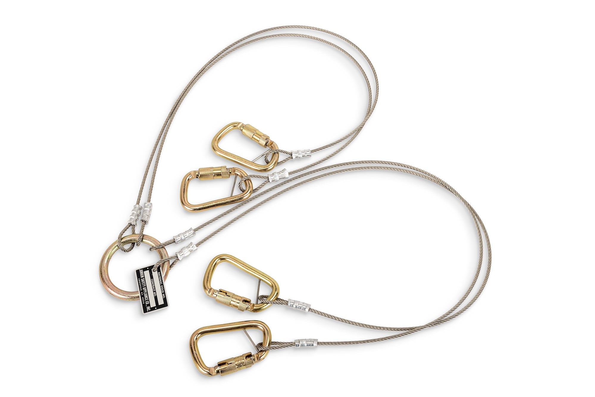 Junkin Safety JSA-300X-SS Eslinga de izaje de cable de acero inoxidable