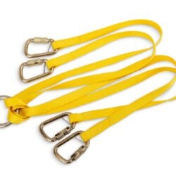 Junkin Safety JSA-300X-TL Eslinga de izaje de nailon con mosquetones