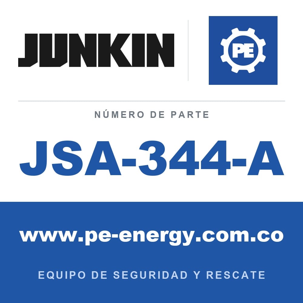 Junkin Safety JSA-344-A Kit de camilla de rescate tipo canasta de defensa civil con cubierta de almacenamiento