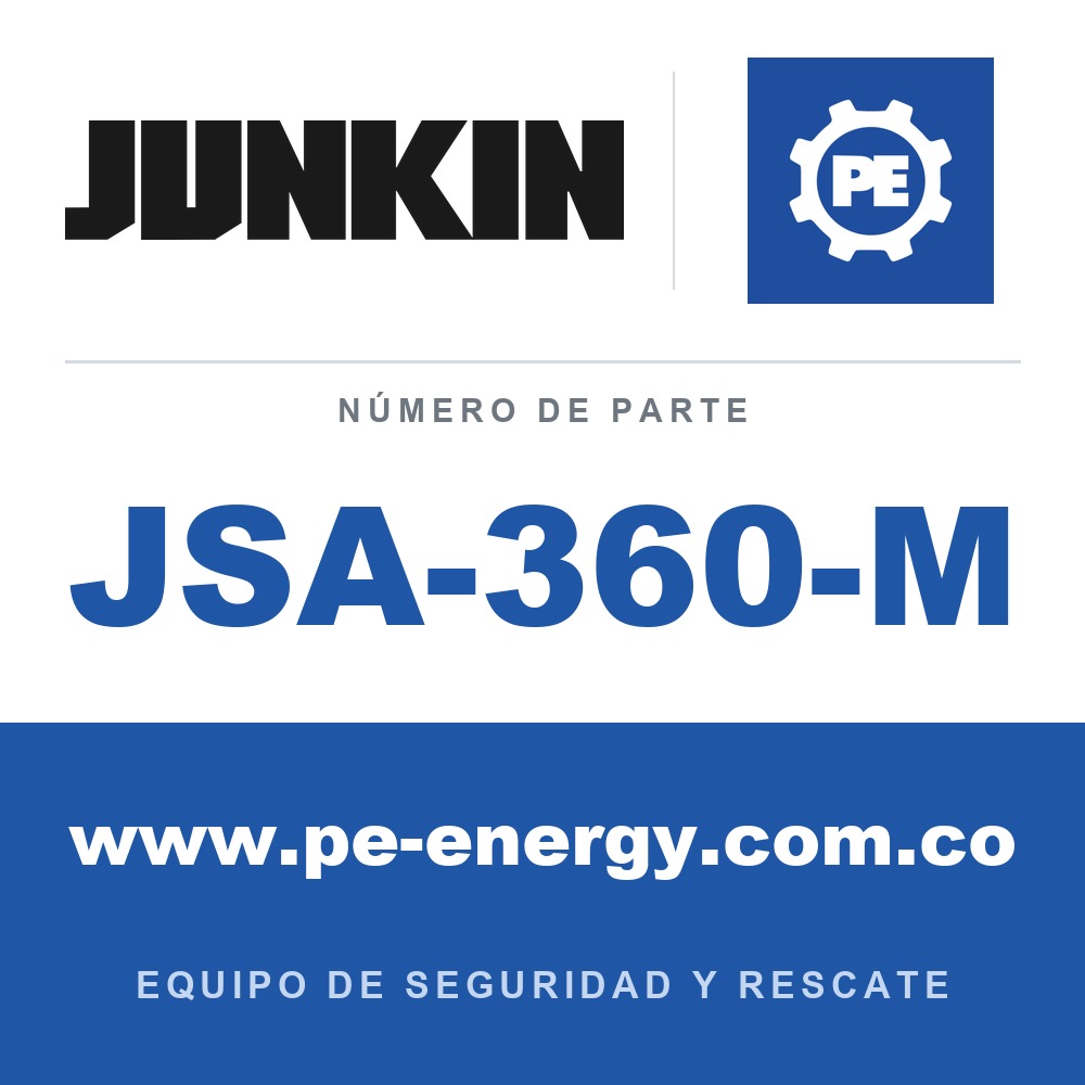Junkin Safety JSA-360-M Sistema de correas múltiples para tablas espinales