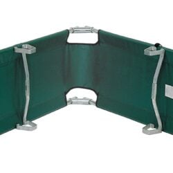 Junkin Safety JSA-601-NA Camilla de postes de aluminio "EASY FOLD" (87")