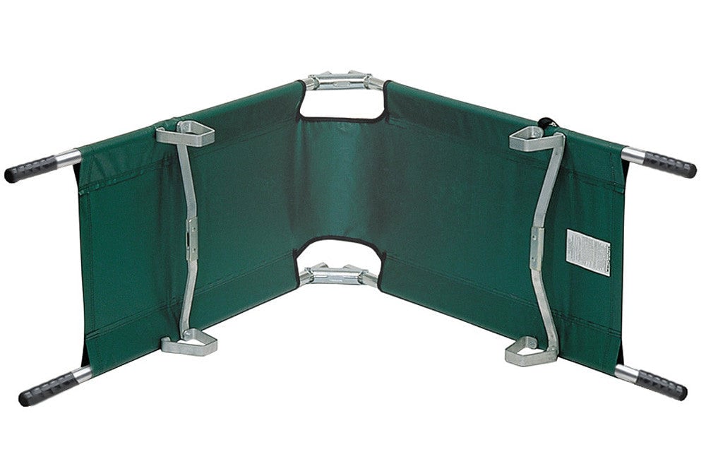 Junkin Safety JSA-601-NA Camilla de postes de aluminio "EASY FOLD" (87")