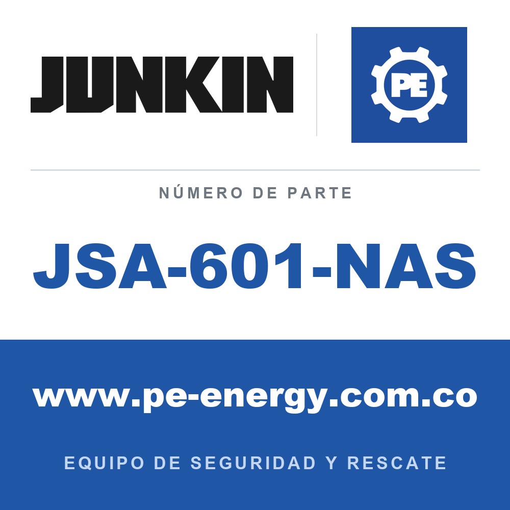 Junkin Safety JSA-601-NAS Camilla de aluminio "EASY FOLD" (78")