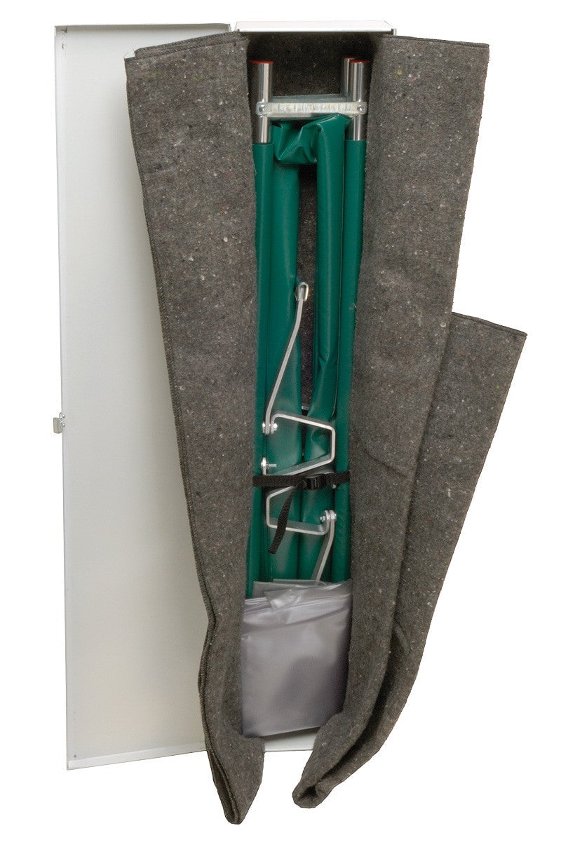 Junkin Safety JSA-655-NA Kit de camilla de postes de aluminio "EASY FOLD"
