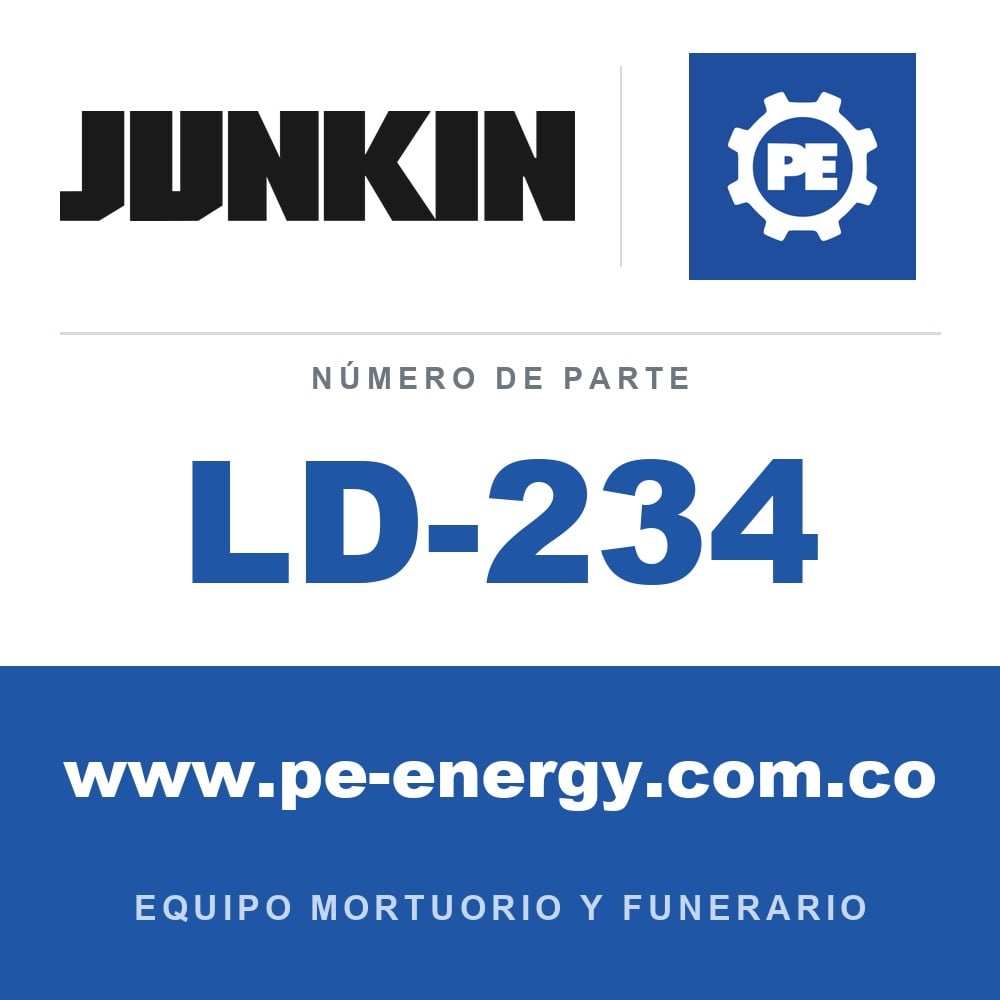 Junkin Safety LD-234 Manivela para dispositivo de descenso de ataúdes