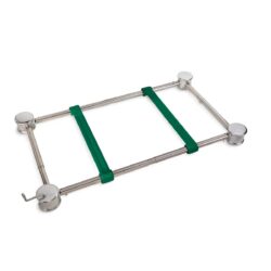 Junkin Safety LD-3287-C Dispositivo Superior para descenso de ataúdes, cromado