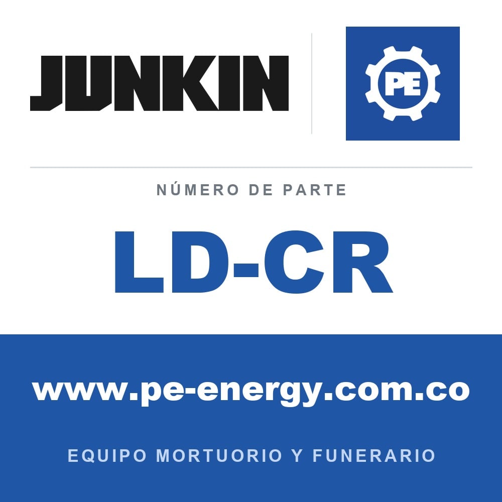 Junkin Safety LD-CR Accesorio de brazos posicionadores para dispositivo de descenso de ataúdes, cromado
