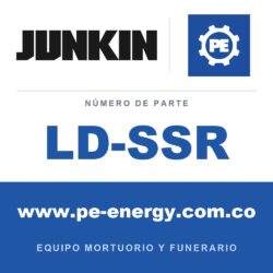 Junkin Safety LD-SSR Accesorio de brazos posicionadores para dispositivo de descenso de ataúdes, acero inoxidable