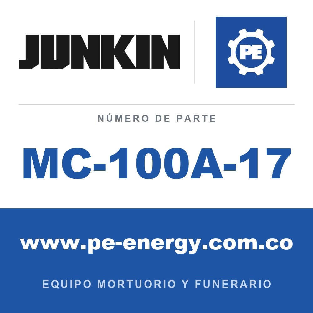 Junkin Safety MC-100A-17 Colchoneta para camilla mortuoria estándar