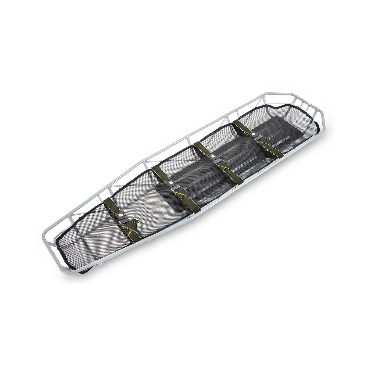 Junkin Safety MIL-7767 Camilla tipo canasta militar Tipo II de acero inoxidable recubierta de plastisol