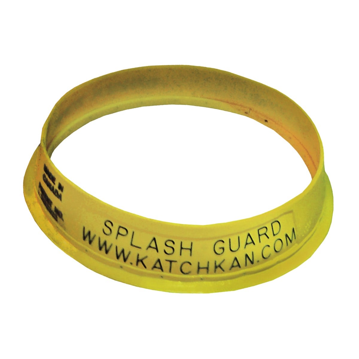 Guarda anti-salpicado Katch Kan (Splash Guard, slip handle guard) amarilla para la mesa rotativa del taladro