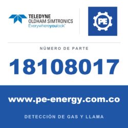 Oldham Simtronics 18108017 NO2, Dióxido de nitrógeno 10 ppm N2 60L (60DA)