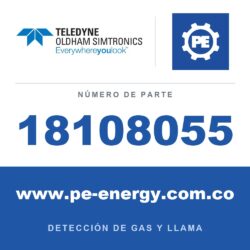 Oldham Simtronics 18108055 NO, Óxido nítrico 25 ppm N2 60L (60DA)