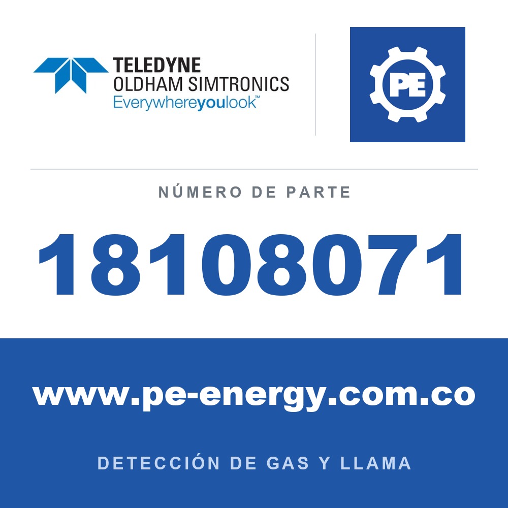 Oldham Simtronics 18108071 H2, Hidrógeno 2000 ppm N2 60L (60DA)