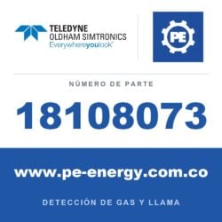 Oldham Simtronics 18108073 C4H10, Butano 0.9% Vol. AIRE 112L (112DA)