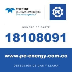 Oldham Simtronics 18108091 CH4, Metano 500 ppm AIRE 112L (112DA)
