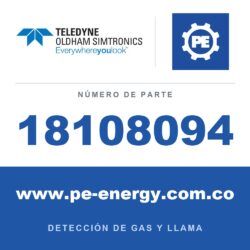 Oldham Simtronics 18108094 NH3, Amoníaco 1% Vol. AIRE 112L (112DA)