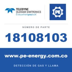 Oldham Simtronics 18108103 CH4, Metano 2,2% Vol. AIRE 112L (112DA)