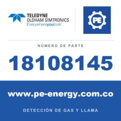 Oldham Simtronics 18108145 HCN, Cianuro de Hidrógeno 25ppm N2 112L (112DA)