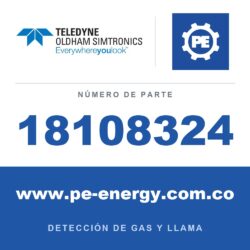 Oldham Simtronics 18108324 CO, Monóxido de carbono 300 ppm N2 112L (112DA)