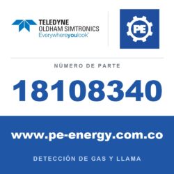 Oldham Simtronics 18108340 NH3, Amoníaco 100 ppm N2 112L (112DA)