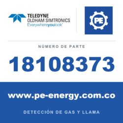 Oldham Simtronics 18108373 H2, Hidrógeno 2% Vol. AIRE 112L (112DA)