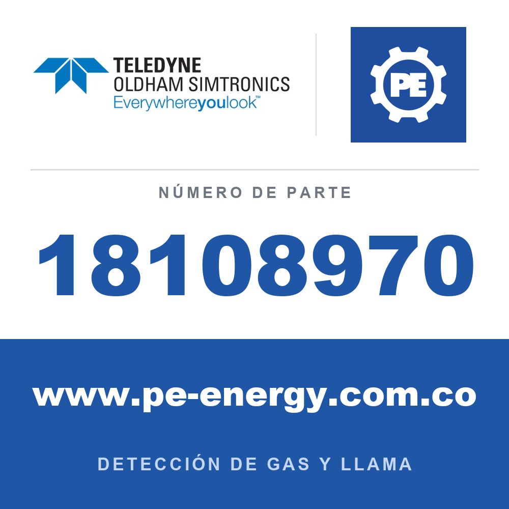 Oldham Simtronics 18108970 NO, Óxido nítrico 50 ppm N2 112L (112DA)