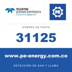 Oldham Simtronics 31125 MX 62 AEAM para la aceptación de alarmas de detectores de humo (para conectar al módulo AIM)