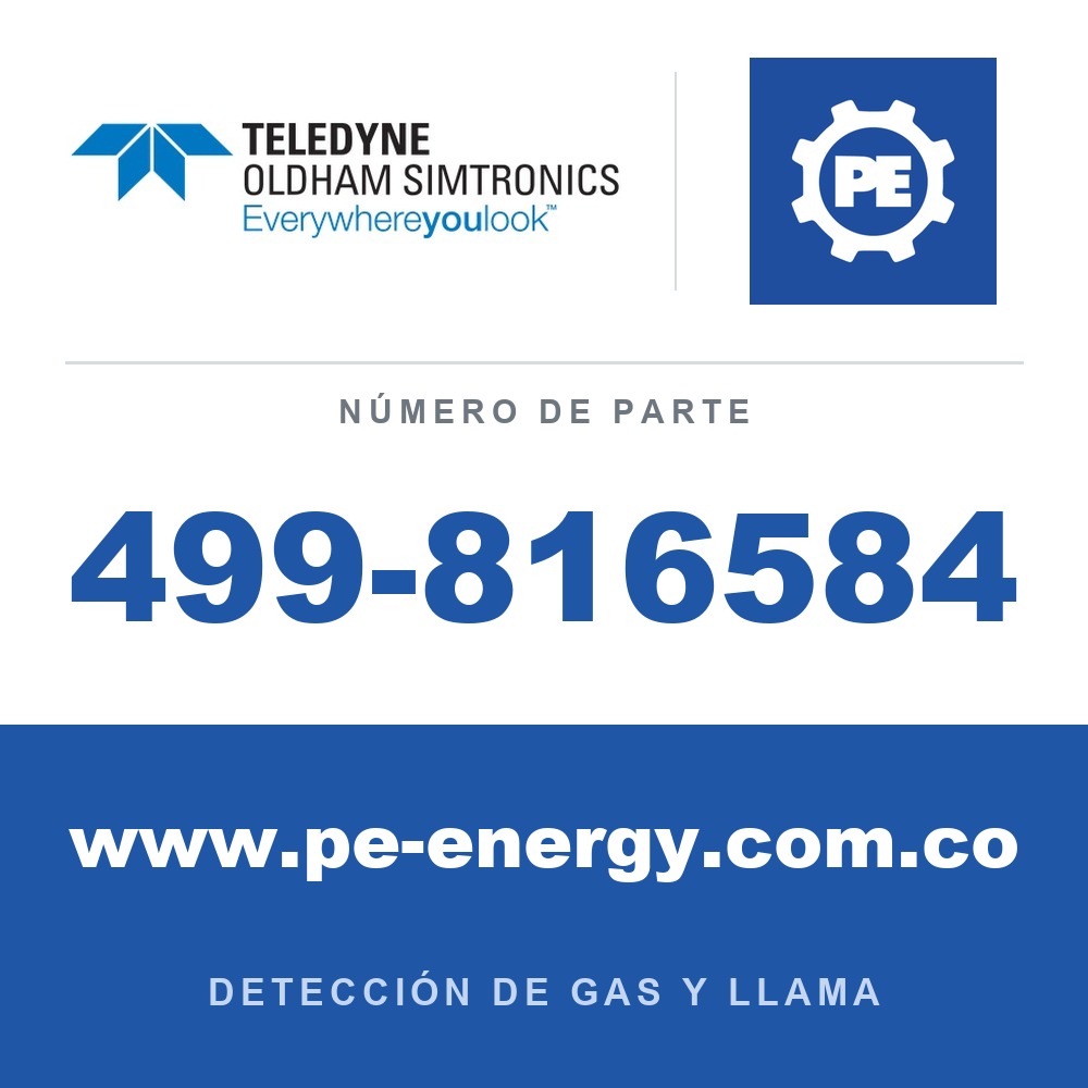 Oldham Simtronics 499-816584 Cubierta trasera, kit GD10P/PE/L