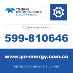 Oldham Simtronics 599-810646 Boquilla de prueba, GD10P