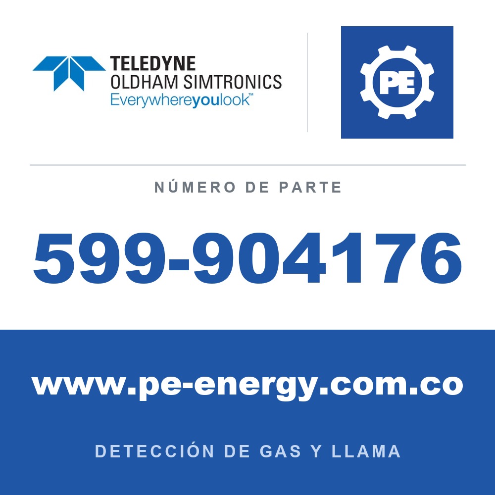 Oldham Simtronics 599-904176 Tapa protectora para boquilla de prueba GD10P/PE