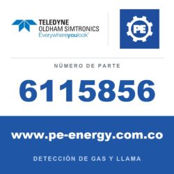 Oldham Simtronics 6115856 Tubería de PTFE D4-D6 (por metro)