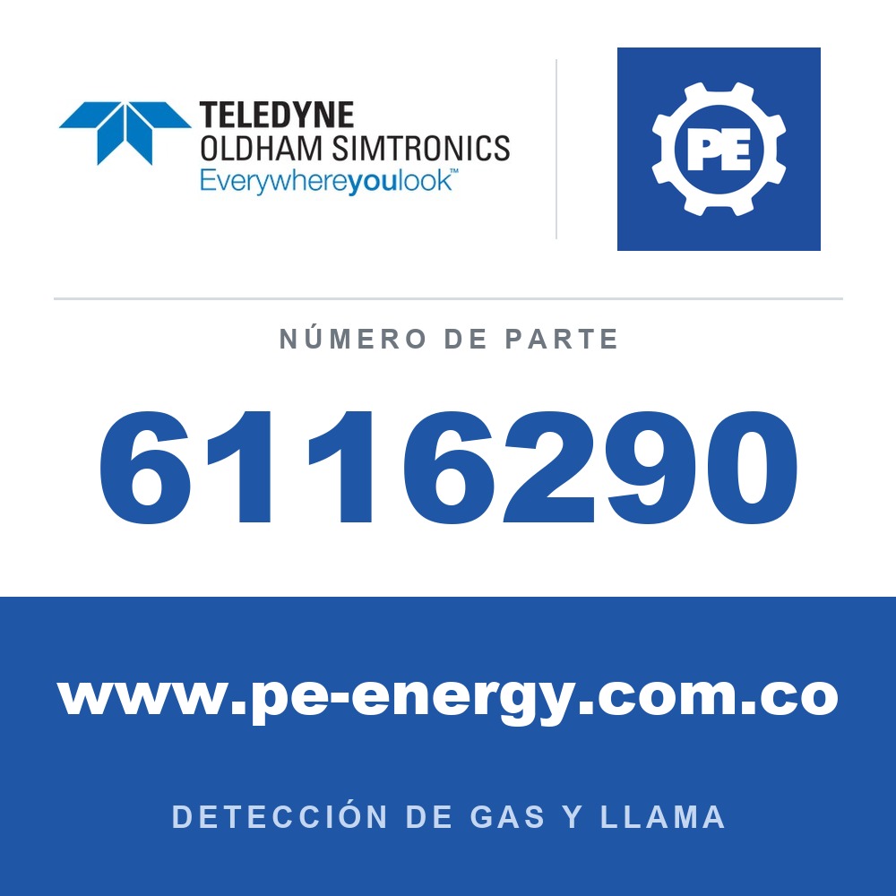 Oldham Simtronics 6116290 Cable de alimentación MX43