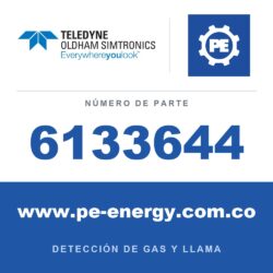 Oldham Simtronics 6133644 Baliza de espejo giratorio 883 - LED - ROJO, 230Vac, 95mA (pico 1400mA)
