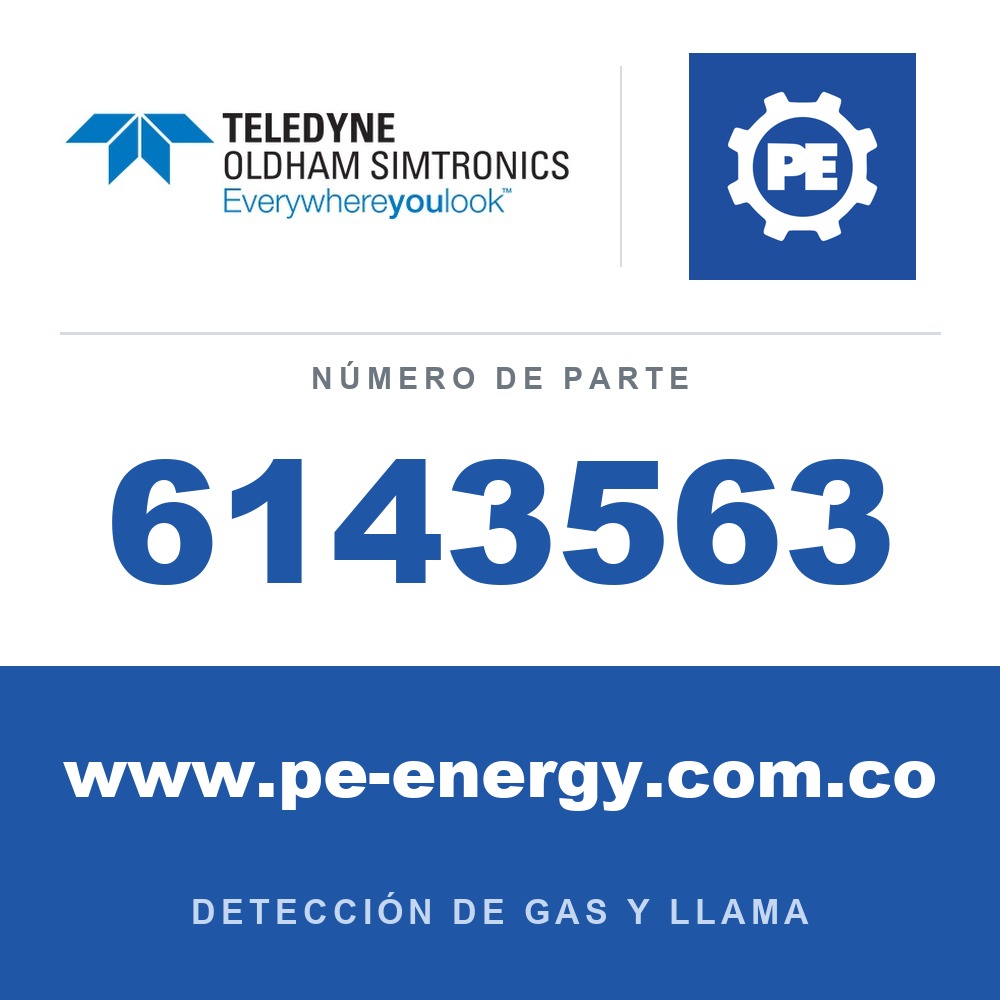 Oldham Simtronics 6143563 Prensaestopas ATEX Ex d 3/4 NPT, latón niquelado, para cable no blindado