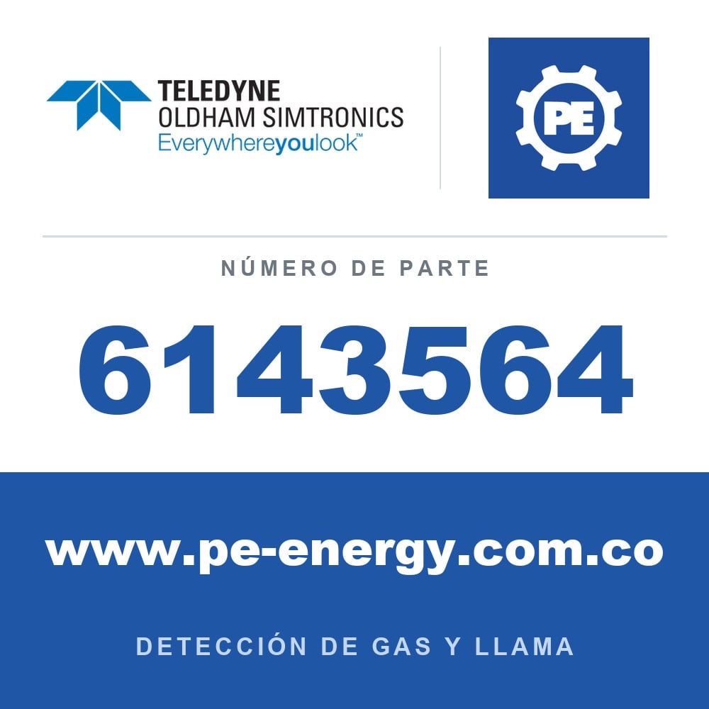 Oldham Simtronics 6143564 Prensaestopas ATEX Ex d 3/4 NPT, latón niquelado, para cable blindado