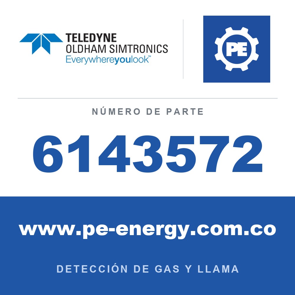 Oldham Simtronics 6143572 Tuerca de prensaestopas M16