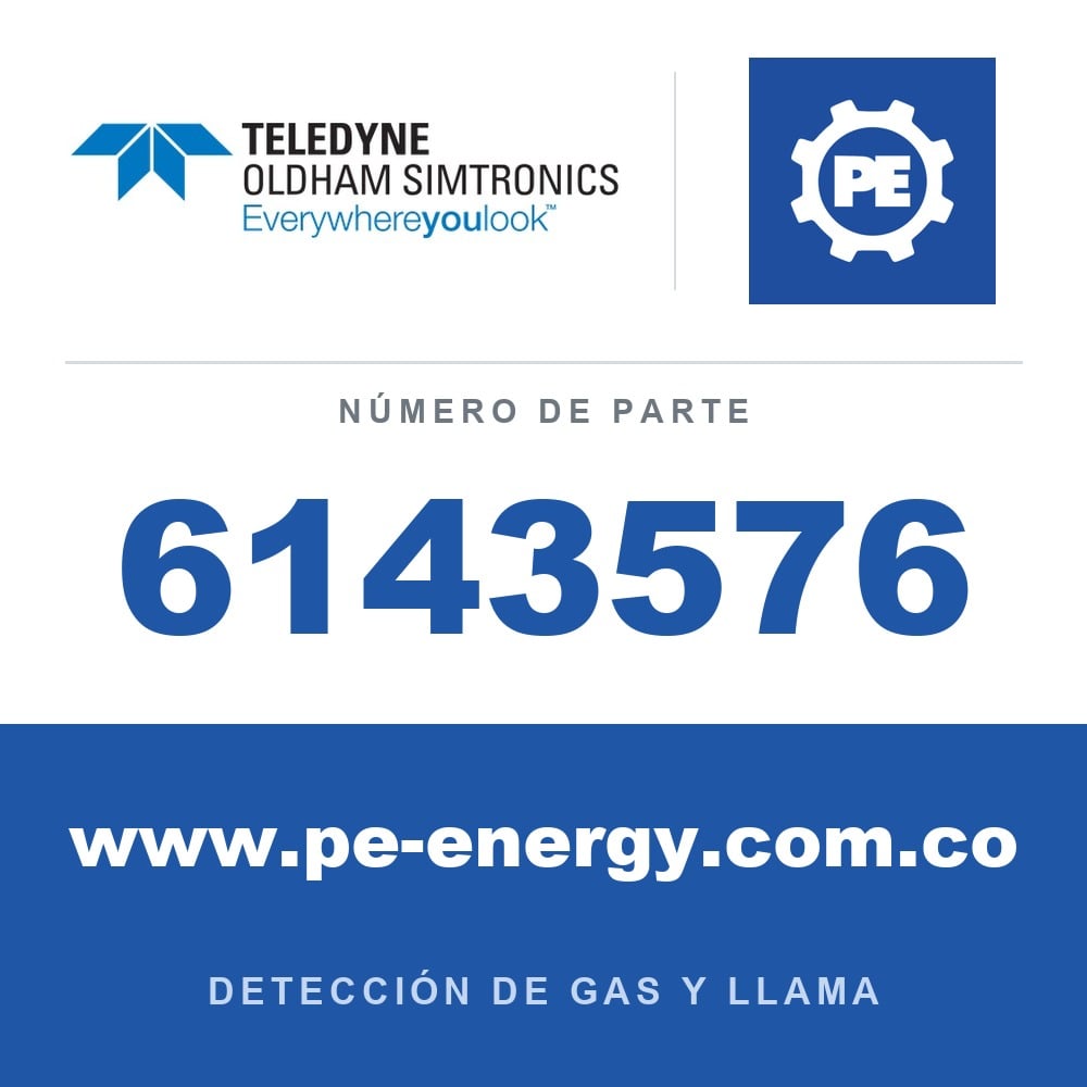 Oldham Simtronics 6143576 Tapón negro de 22mm de diámetro
